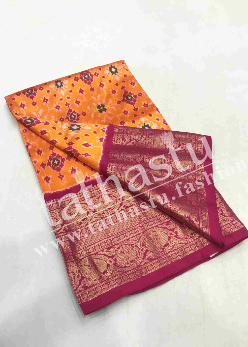 TATHASTU PURE SILK PATOLA SAREE