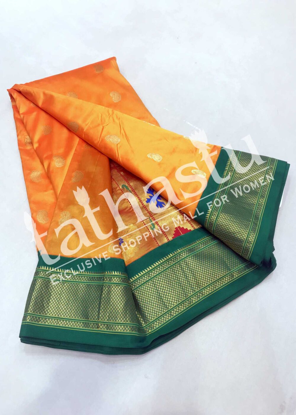 TATHASTU PURE SILK PAITHANI 9-YARD SAREE