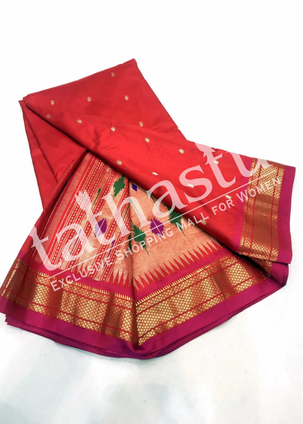 TATHASTU PURE SILK PAITHANI 9-YARD SAREE