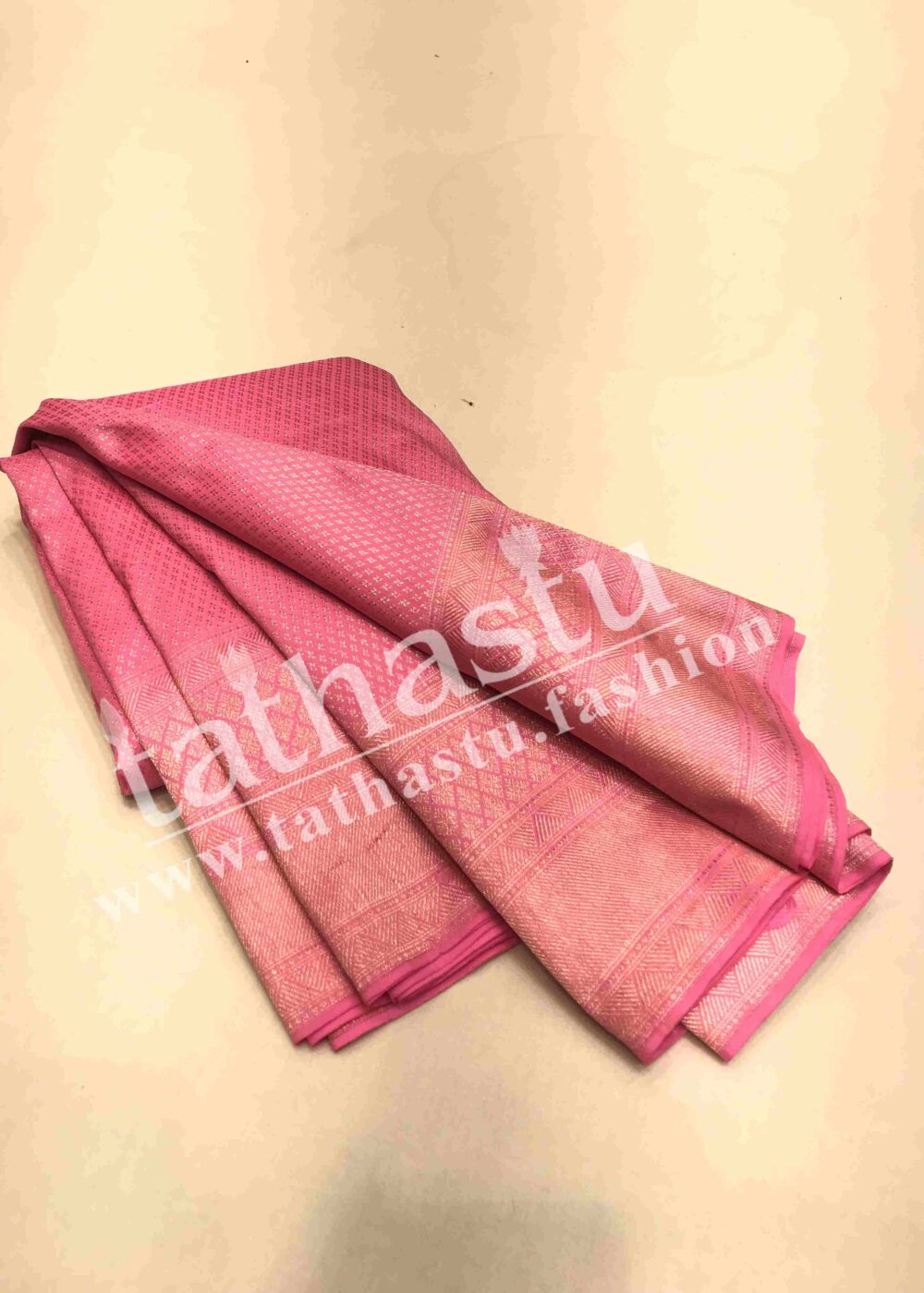 TATHASTU PURE SILK BROCADE SAREE