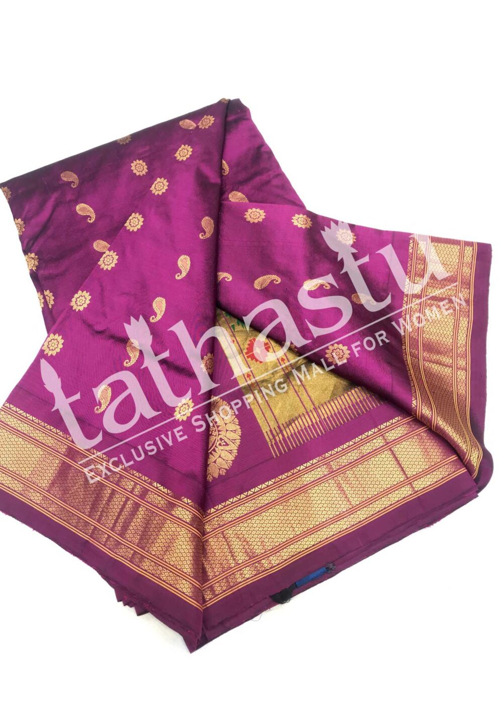 TATHASTU PURE SILK PAITHANI 9-YARD SAREE
