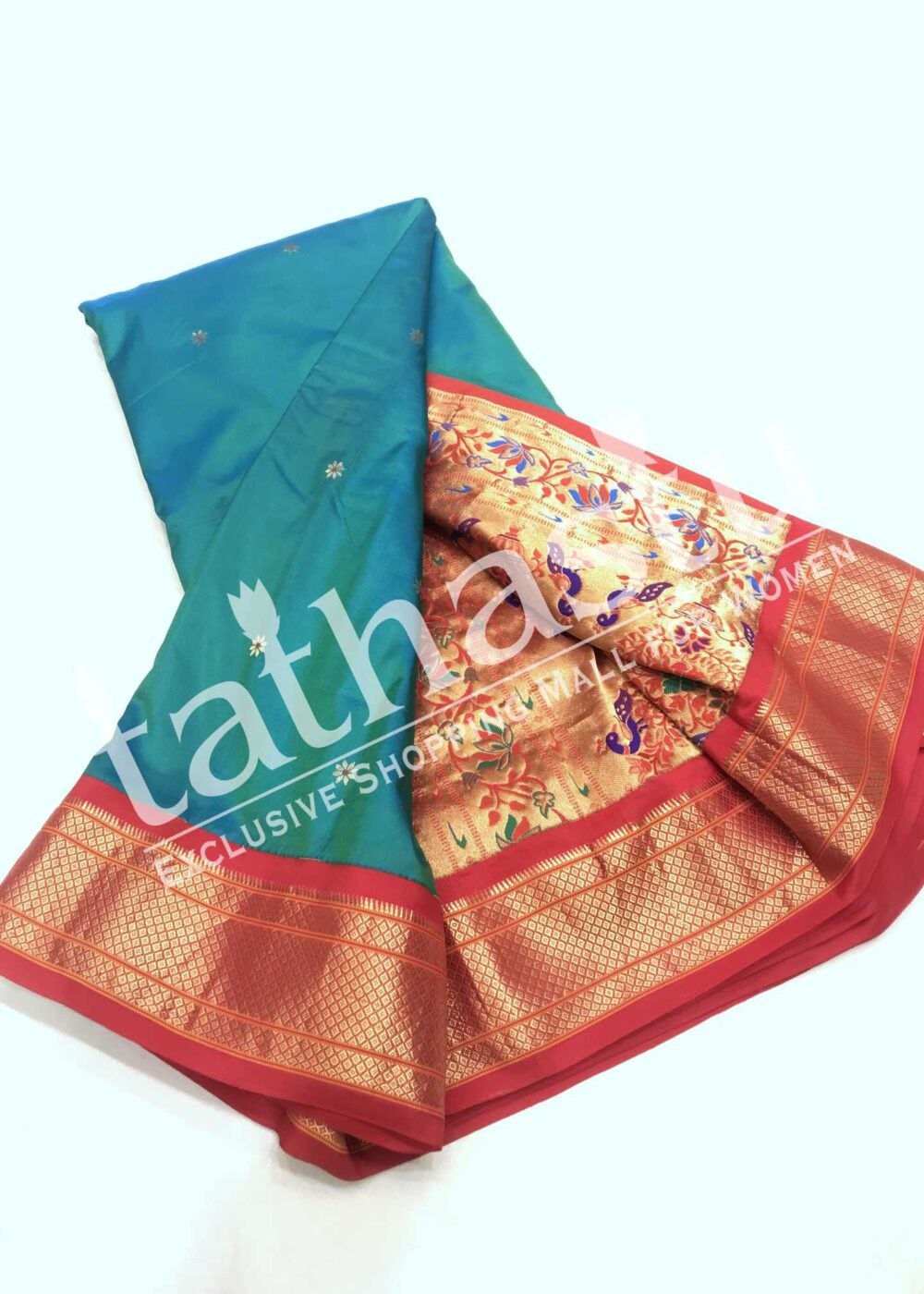 TATHASTU PURE SILK PAITHANI 9-YARD SAREE