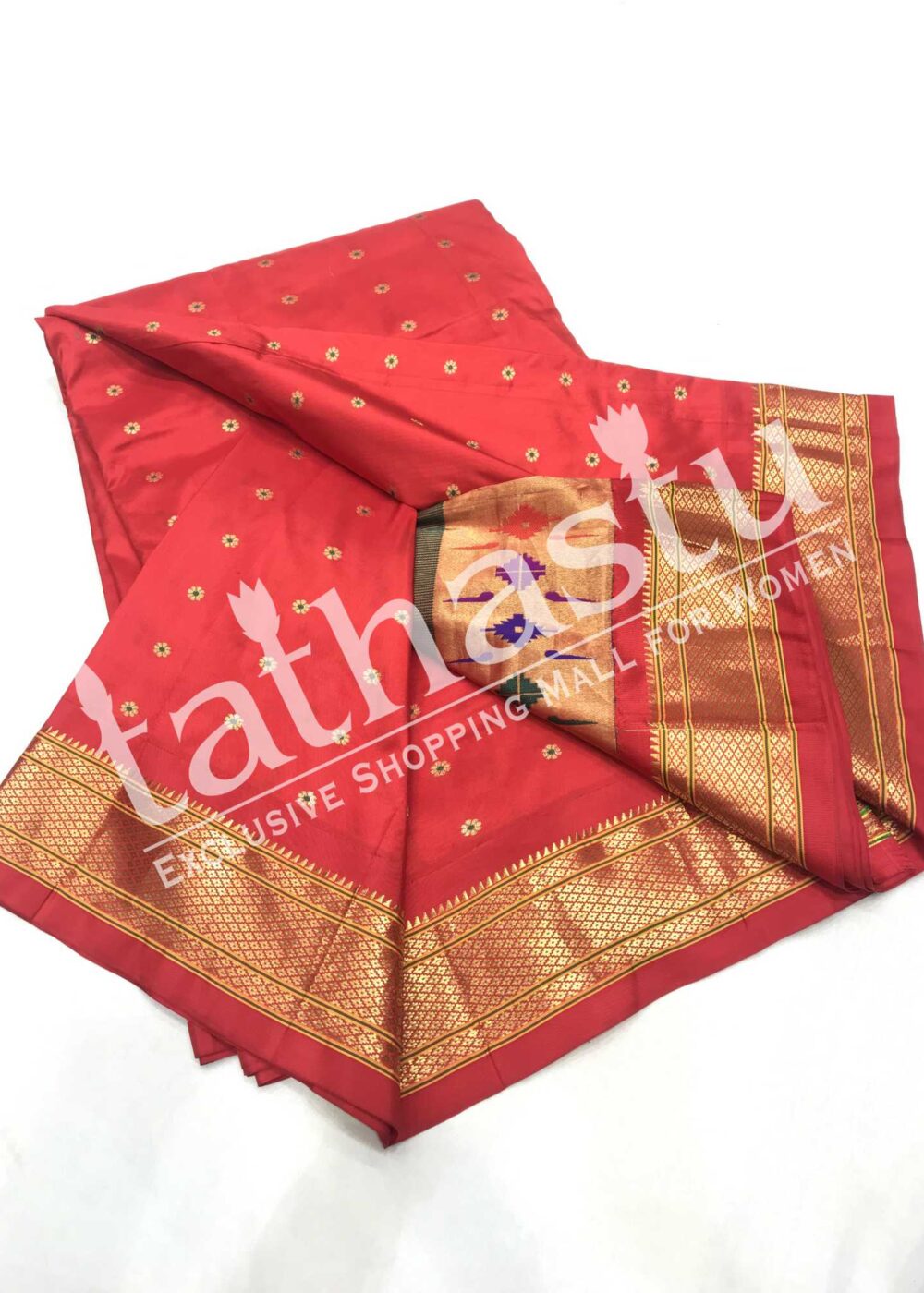 TATHASTU PURE SILK PAITHANI 9-YARD SAREE