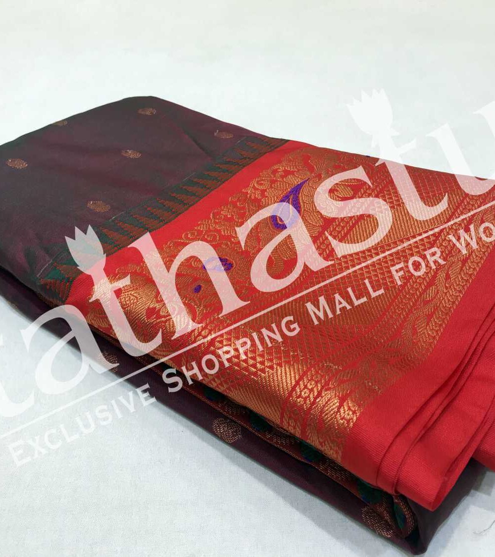 TATHASTU ART SILK KANJEEVARAM SAREE