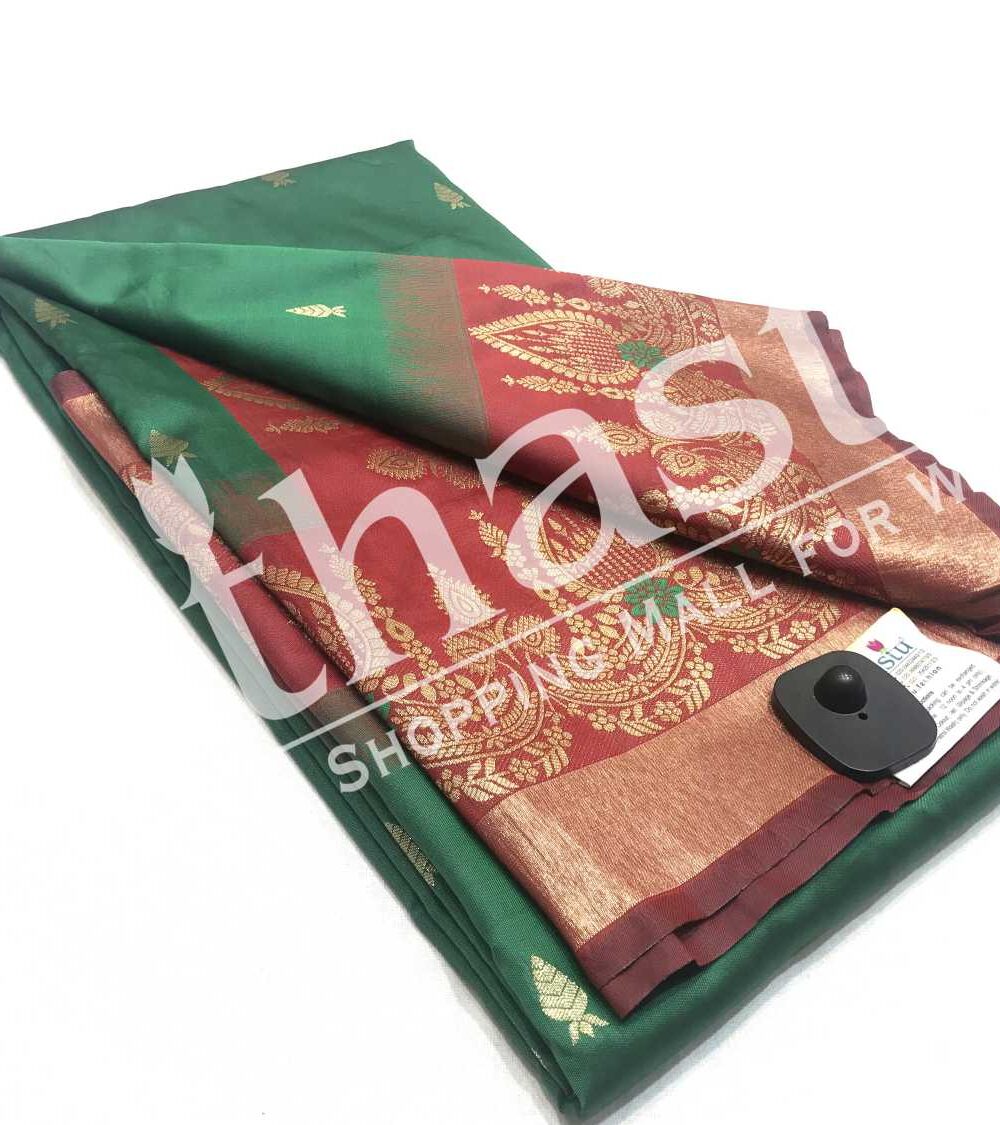TATHASTU ART SOFT SILK SAREE