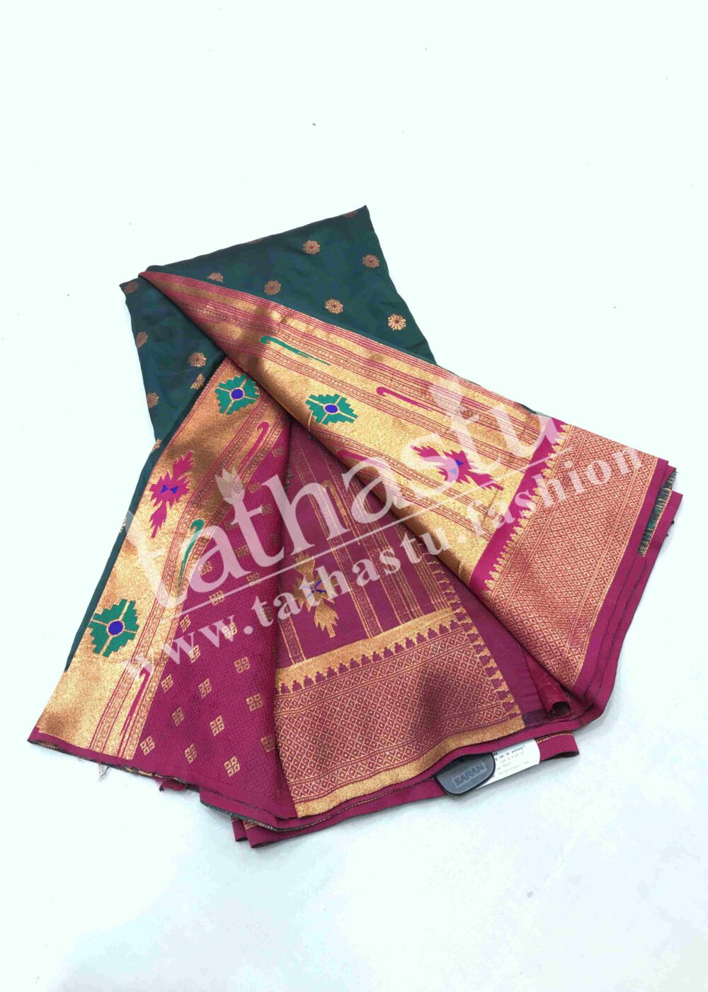 TATHASTU ART SOFT SILK SAREE