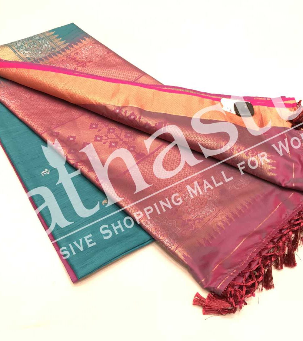 TATHASTU ART SOFT SILK SAREE