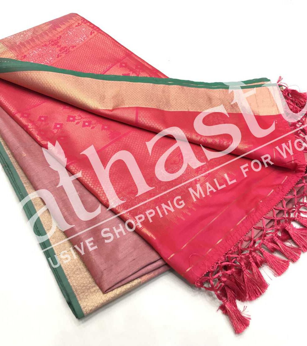 TATHASTU ART SOFT SILK SAREE