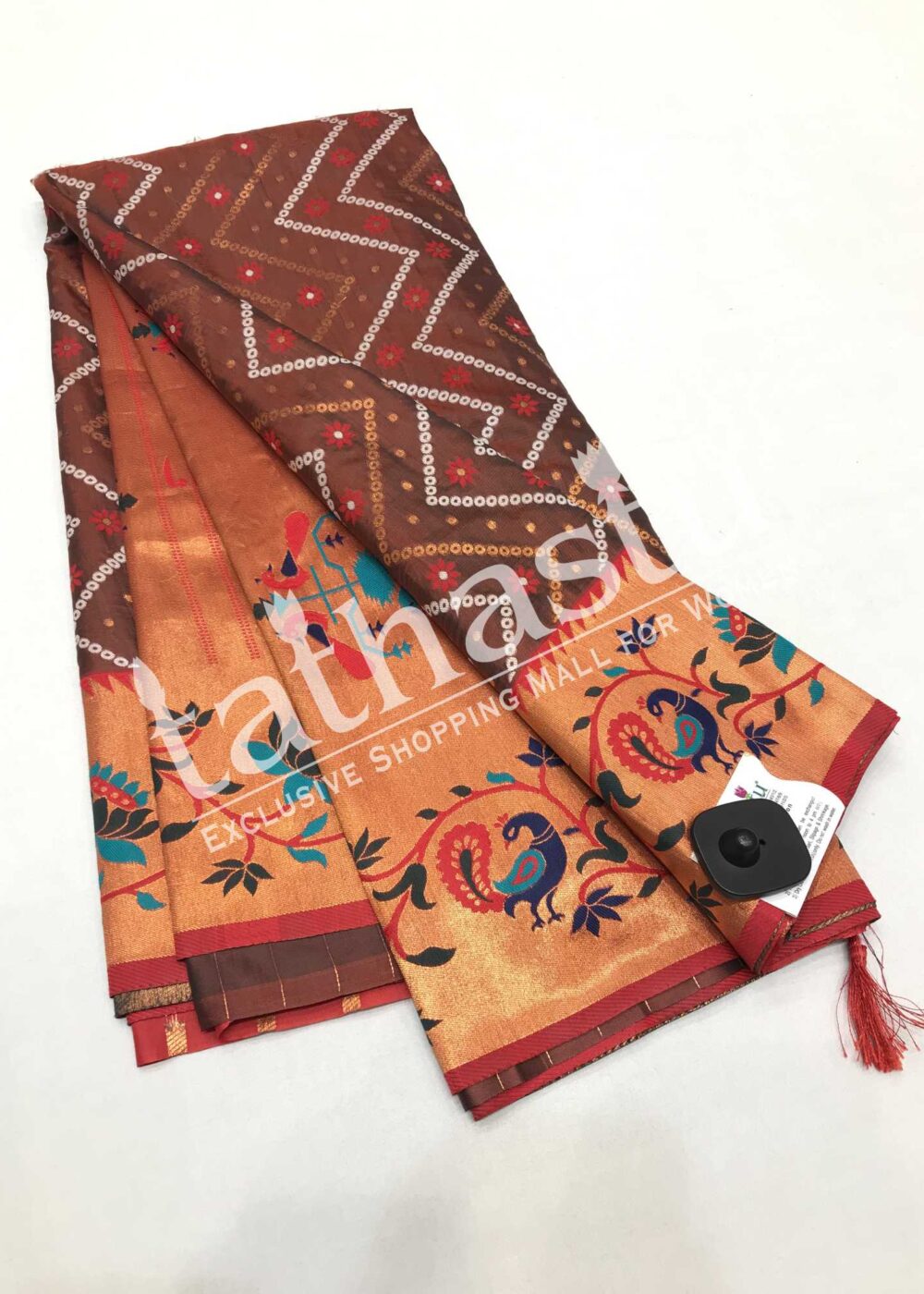 TATHASTU ART SOFT SILK SAREE