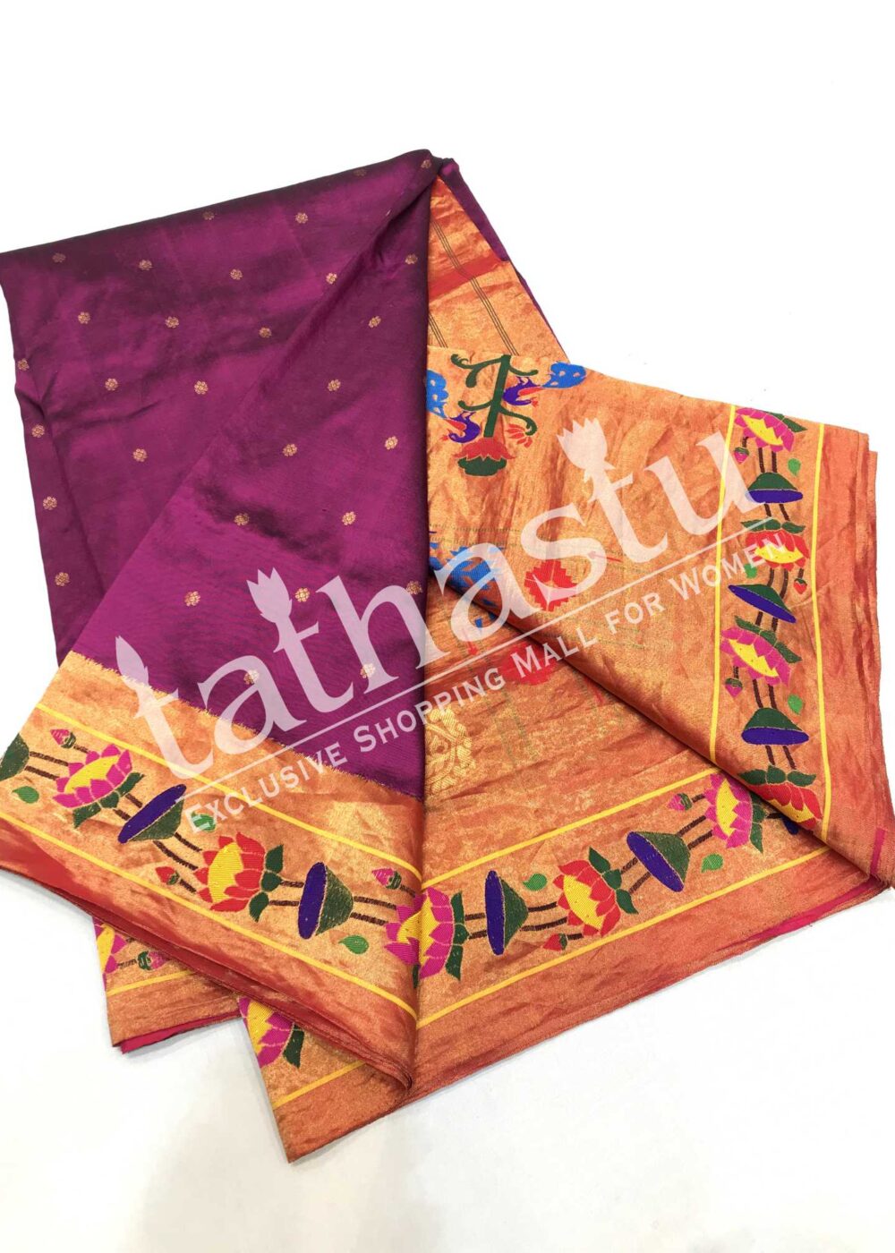 TATHASTU PURE SILK PAITHANI
