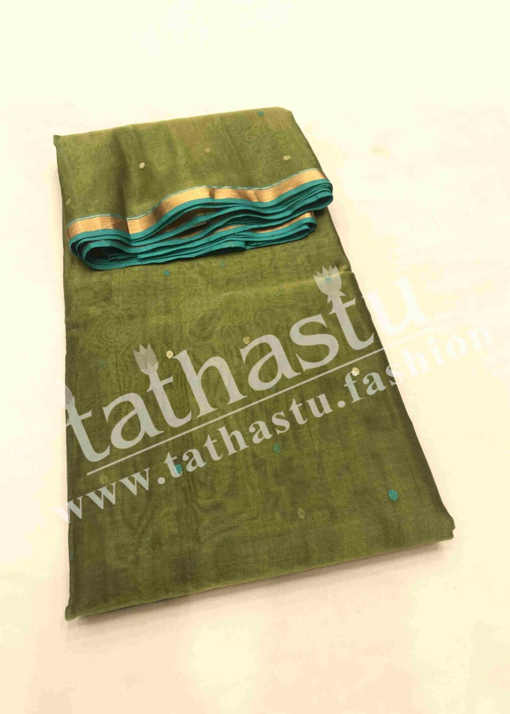 TATHASTU PURE SILK CHANDERI SAREE