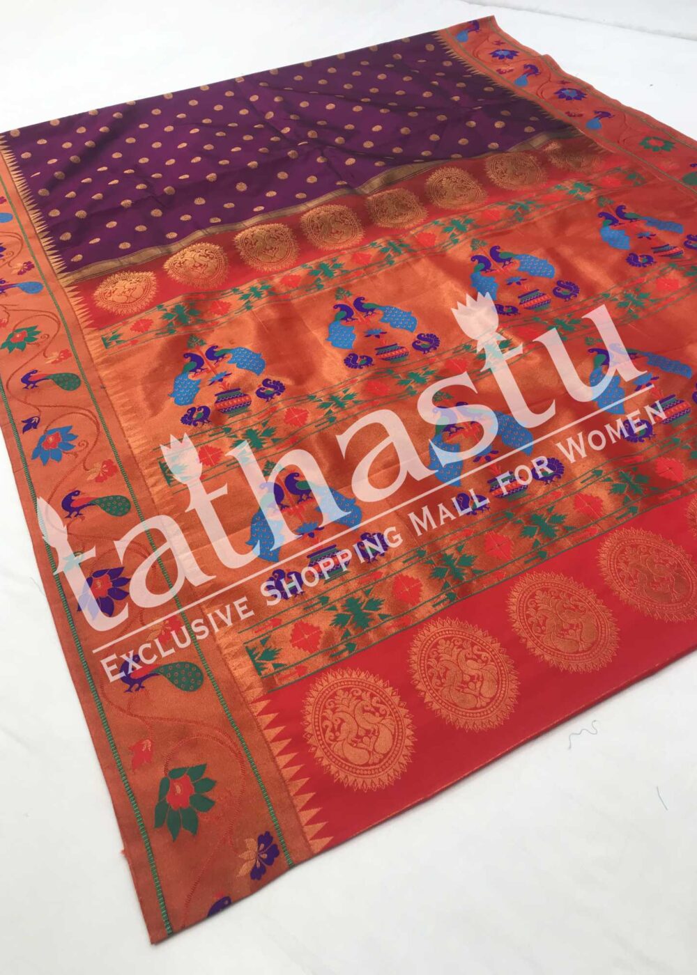 TATHASTU ART SILK PAITHANI