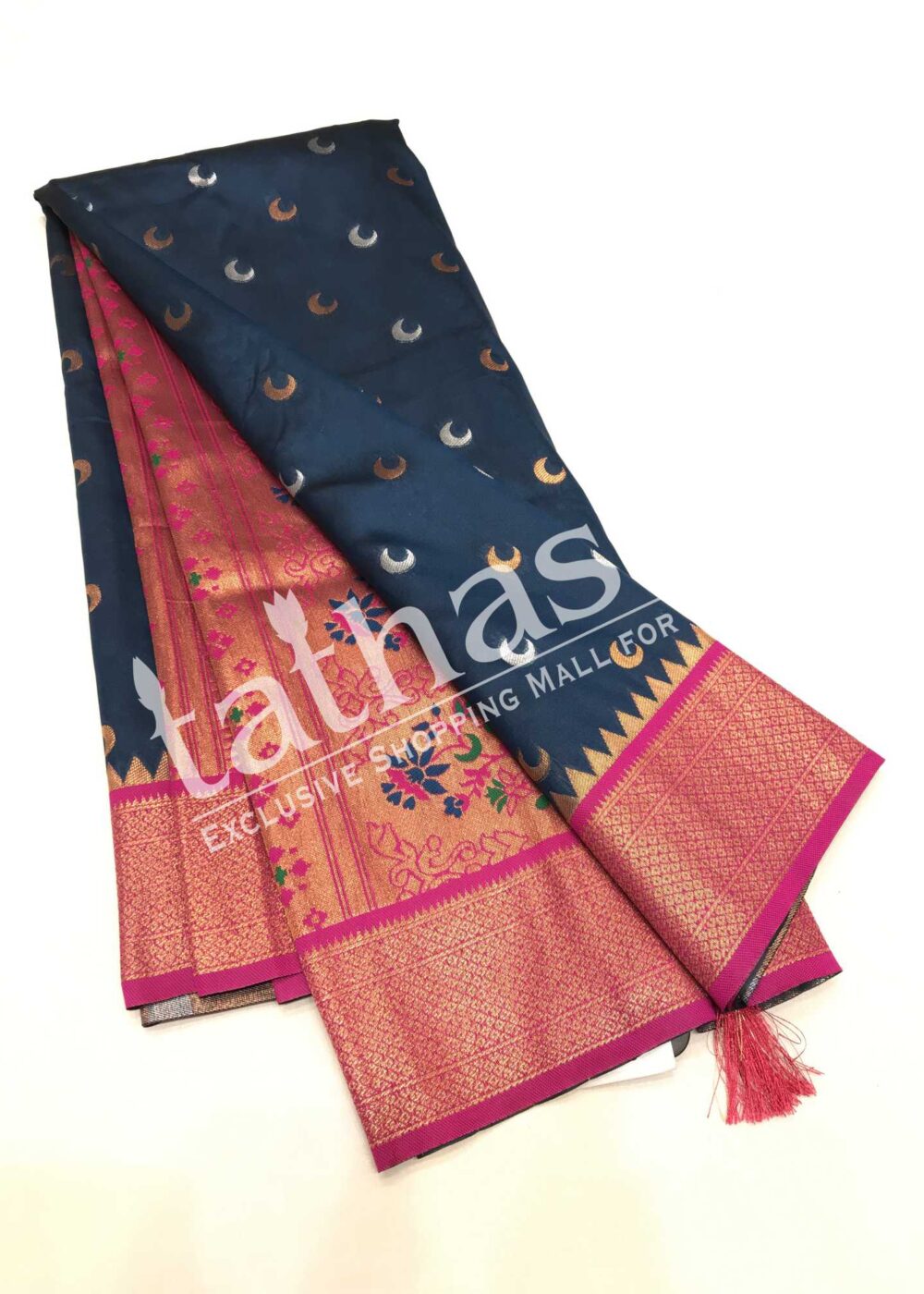 TATHASTU ART SOFT SILK SAREE