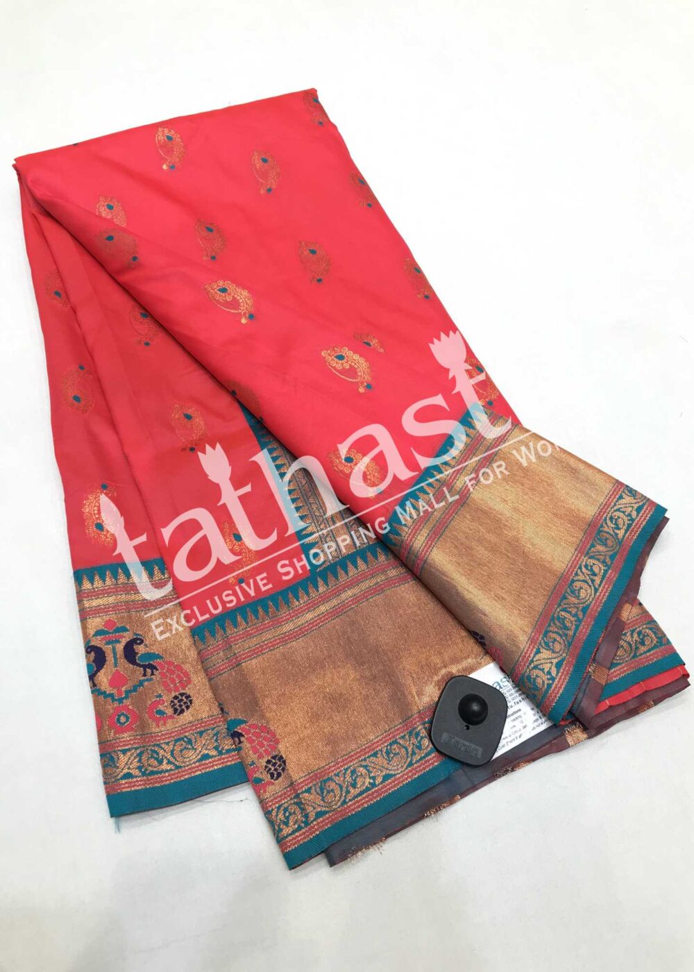 TATHASTU ART SOFT SILK SAREE