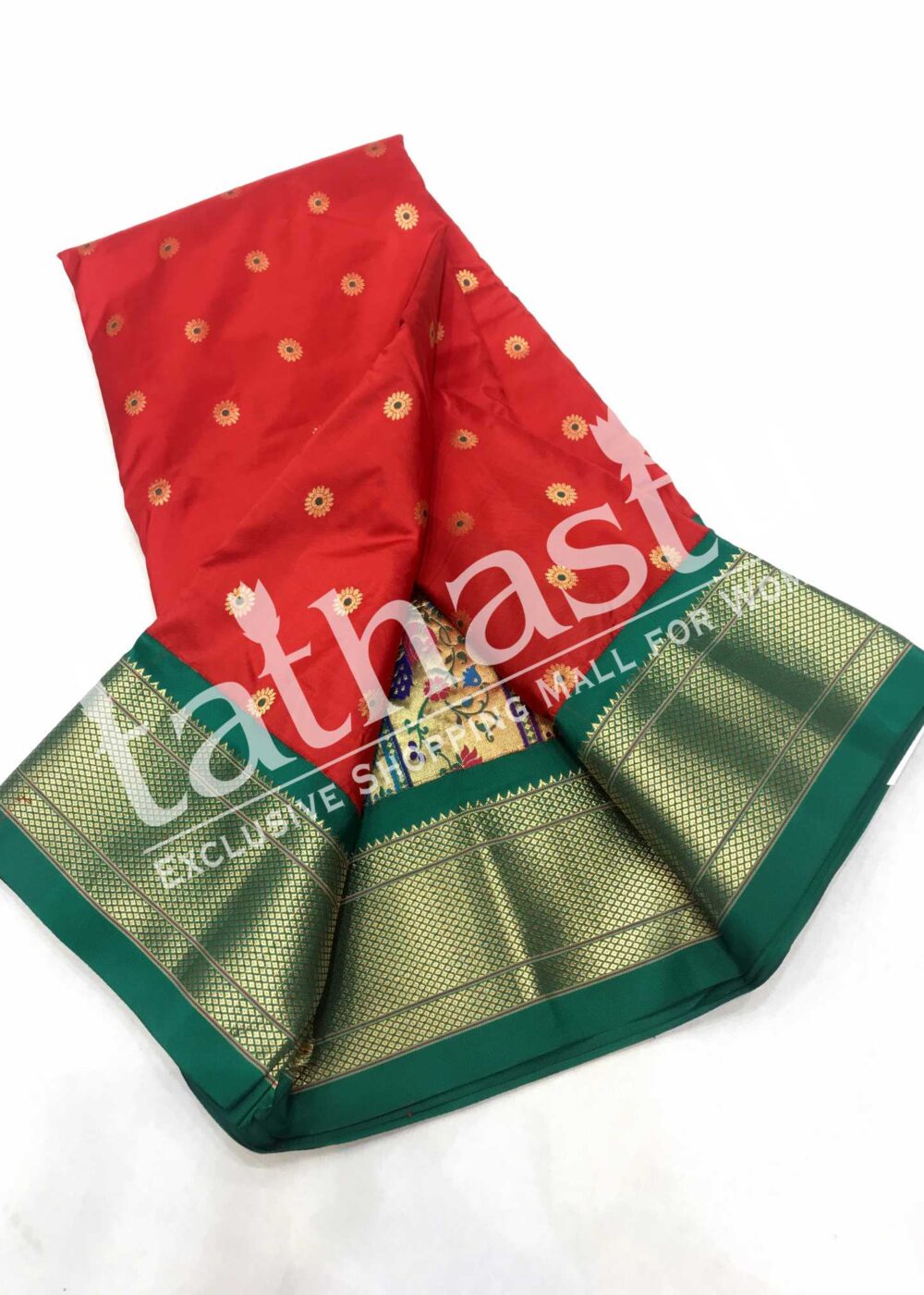 TATHASTU PURE SILK PAITHANI 9-YARD SAREE