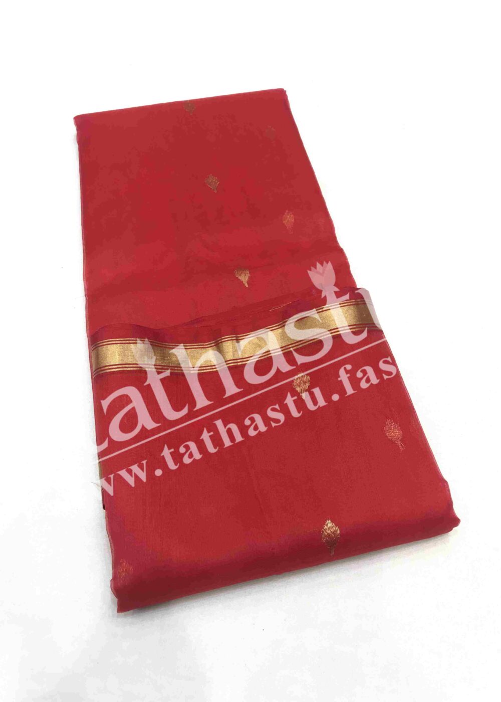 TATHASTU PURE SILK CHANDERI SAREE