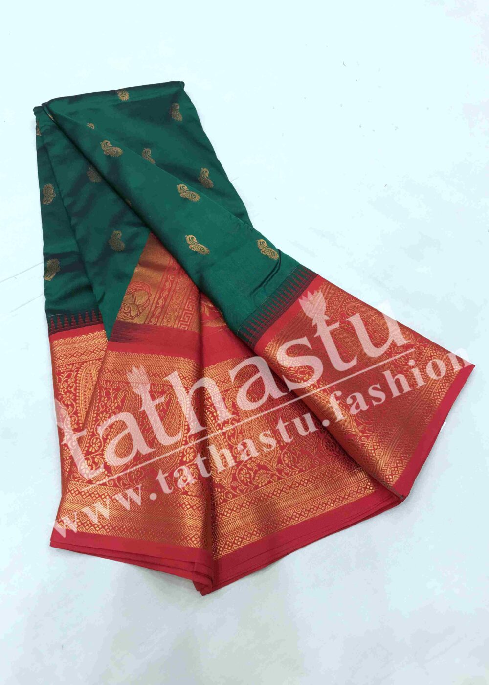 TATHASTU ART SILK KANJEEVARAM SAREE