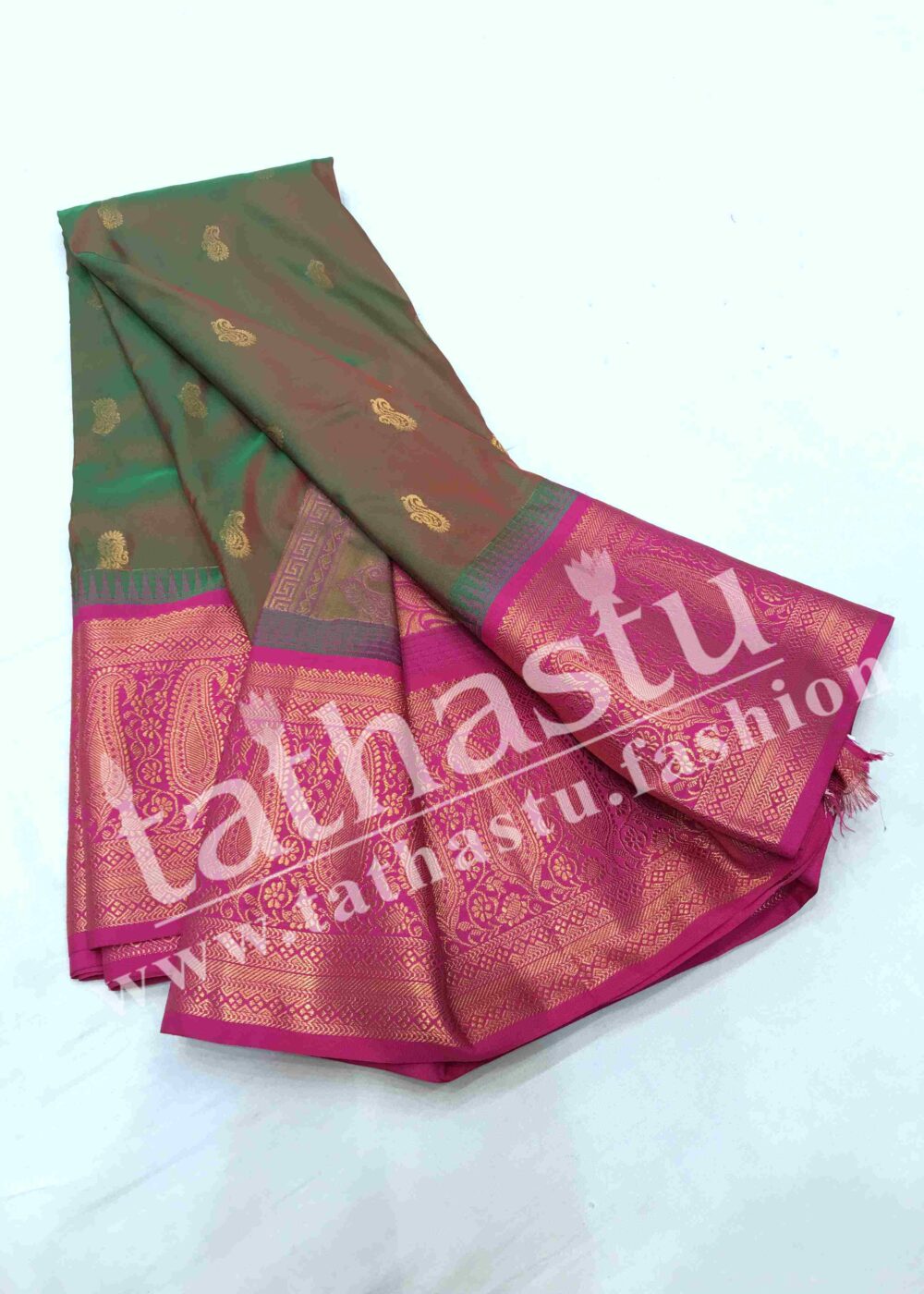 TATHASTU ART SILK KANJEEVARAM SAREE