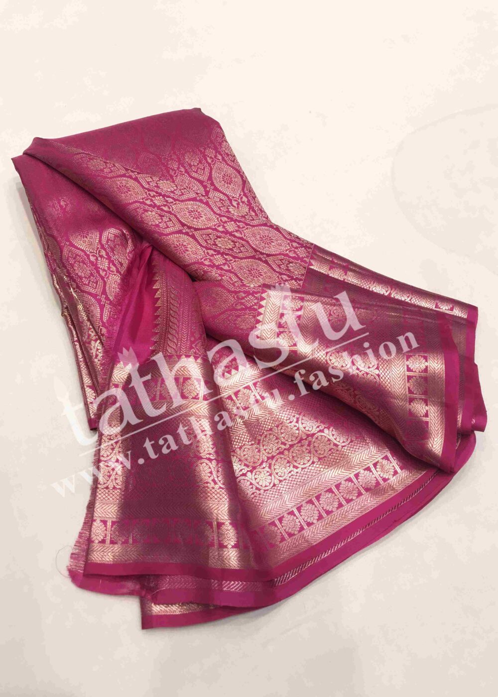 TATHASTU PURE SILK BROCADE SAREE