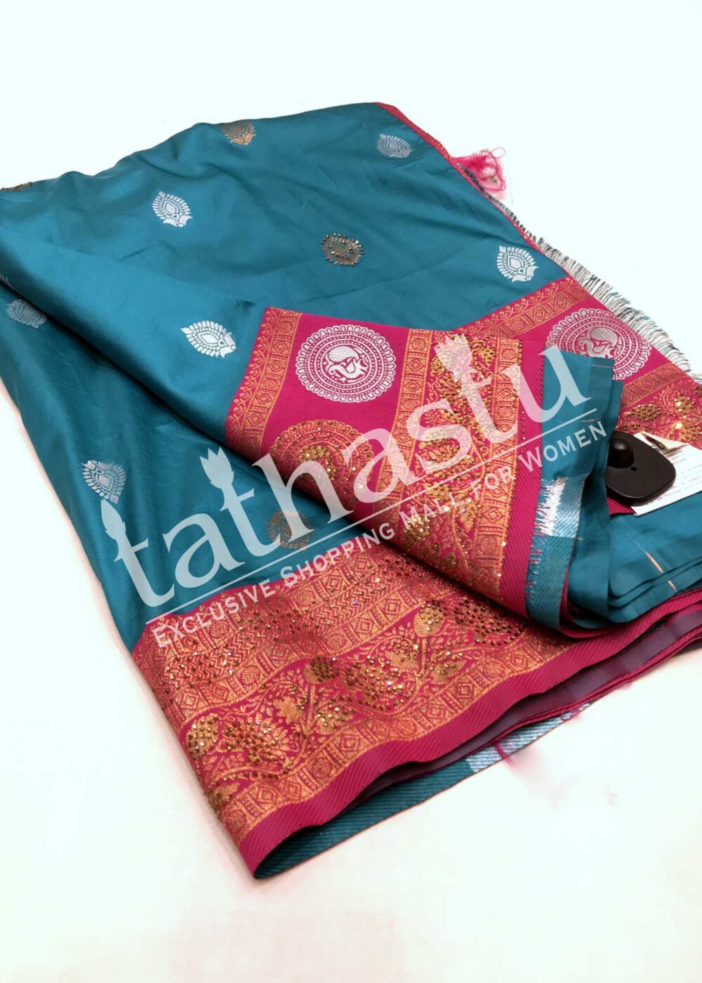TATHASTU ART SOFT SILK SAREE
