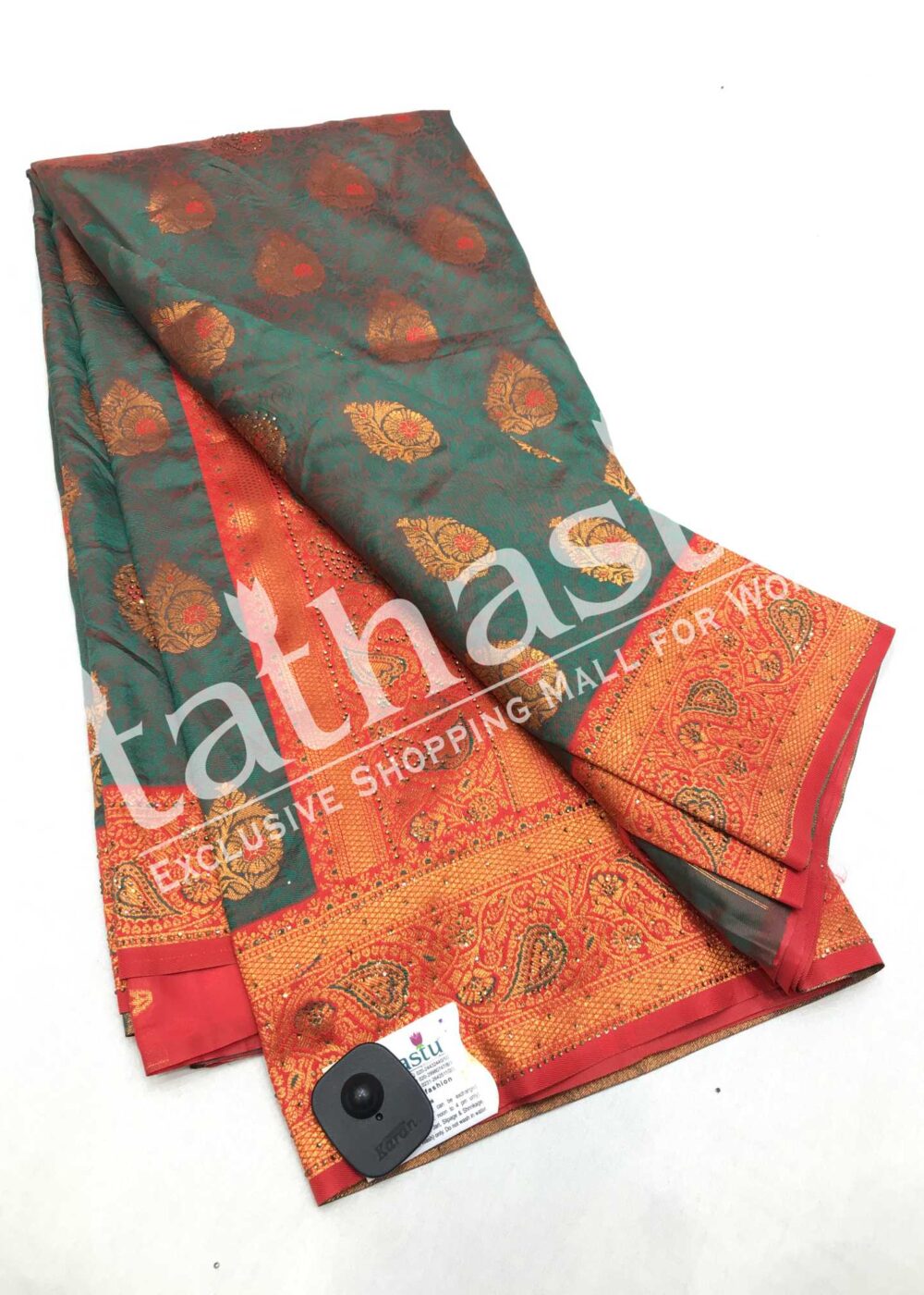 TATHASTU ART SOFT SILK SAREE