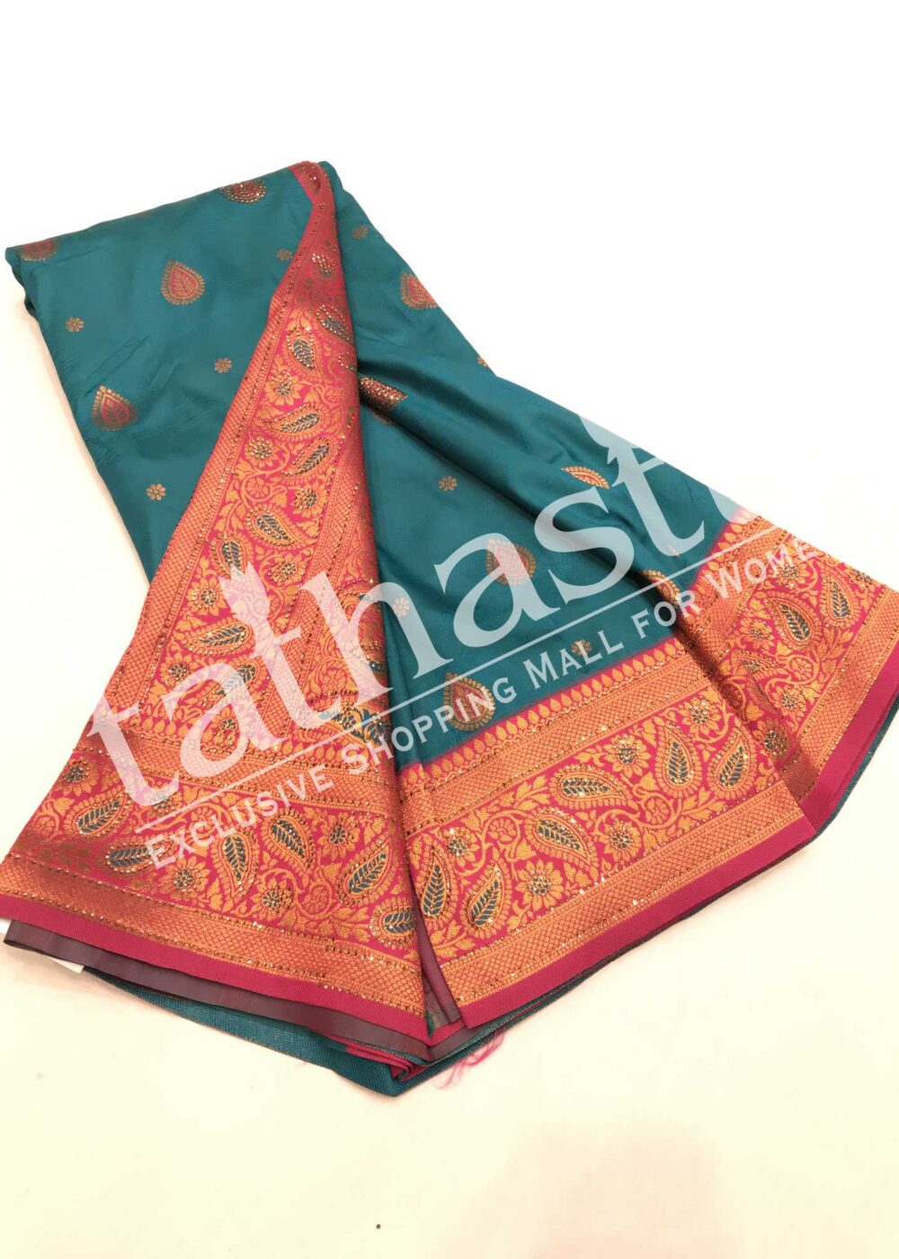 TATHASTU ART SOFT SILK SAREE