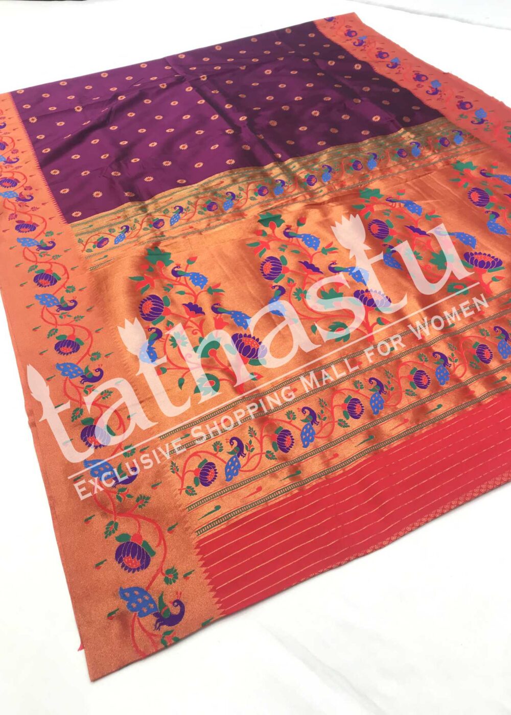 TATHASTU ART SILK PAITHANI