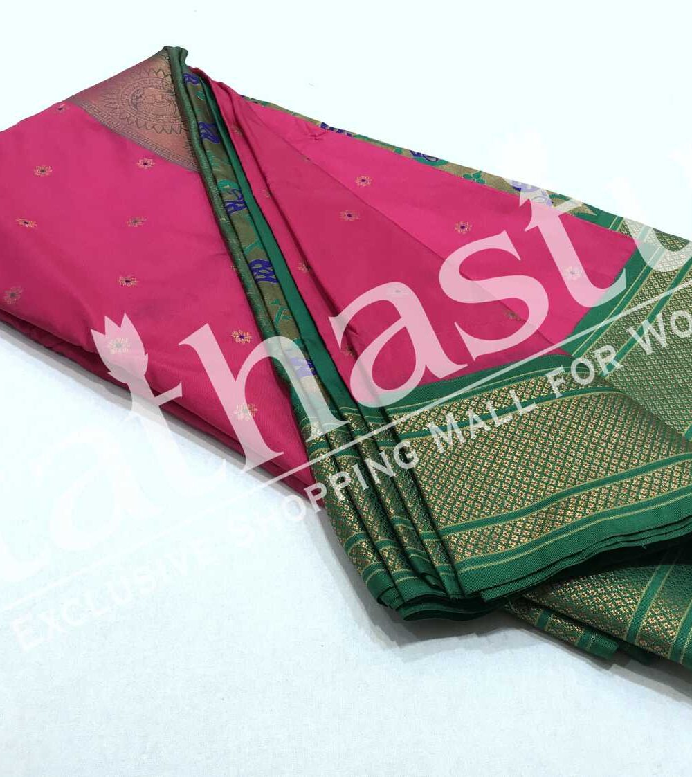 TATHASTU ART SILK PAITHANI 9-YARDS SAREE
