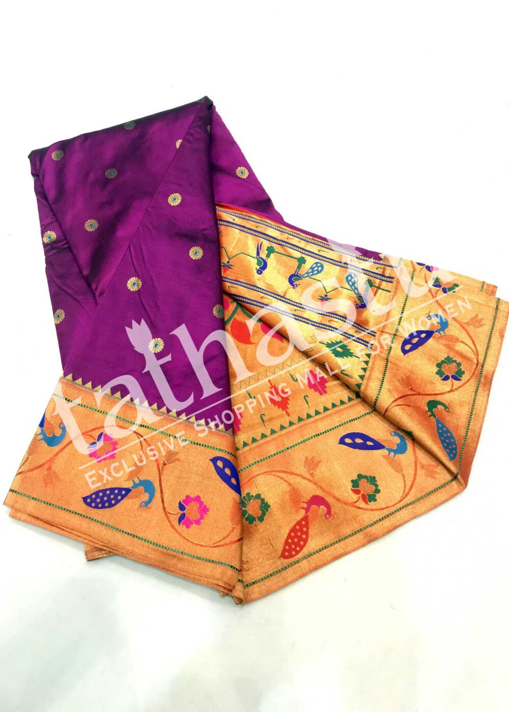 TATHASTU PURE SILK PAITHANI 9-YARD SAREE