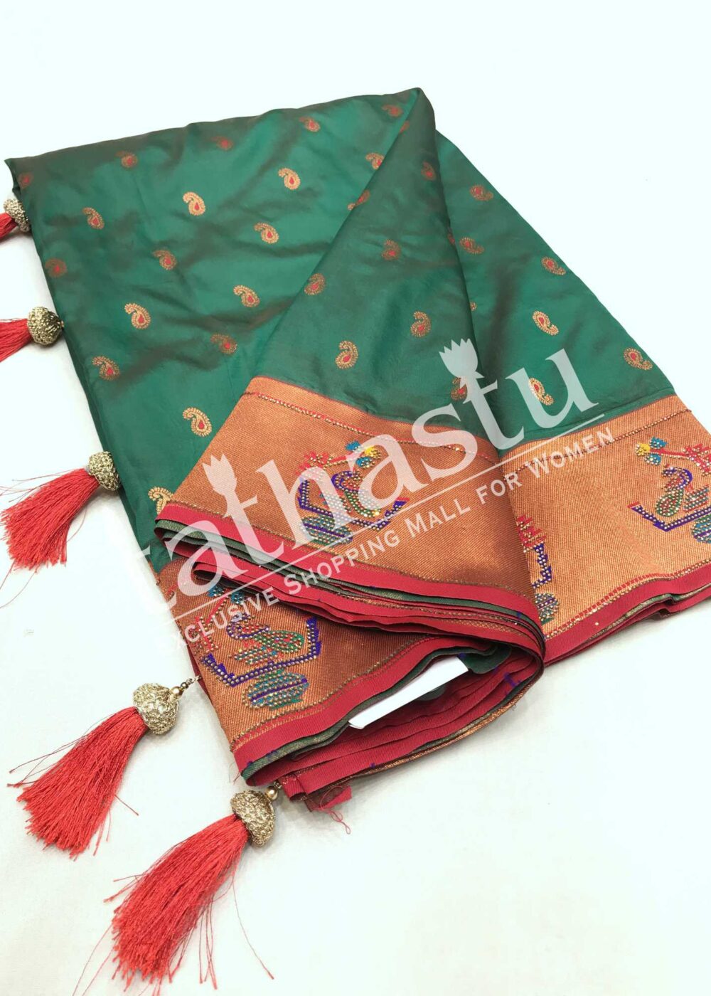TATHASTU ART SOFT SILK SAREE