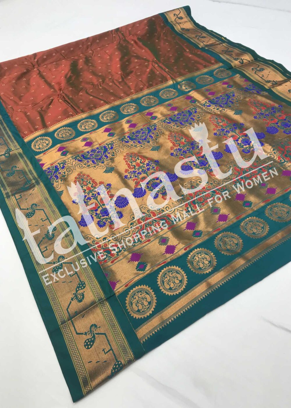 TATHASTU ART SILK PAITHANI
