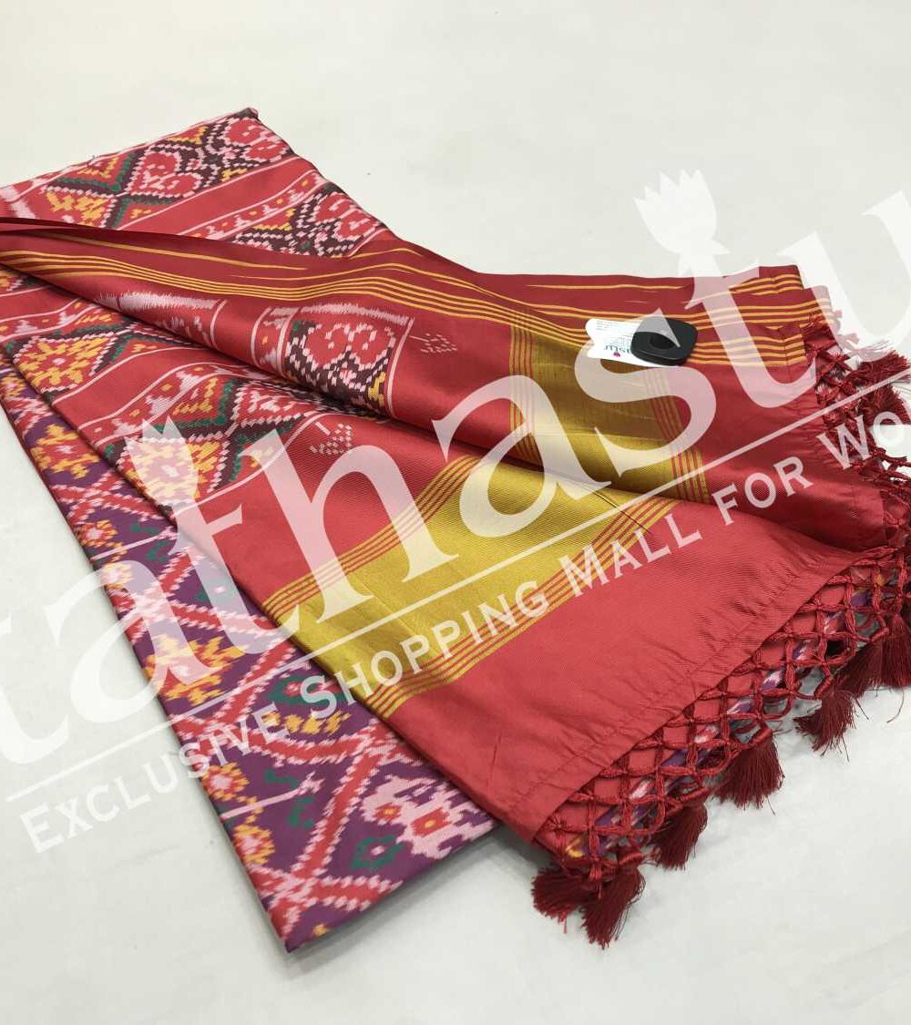 TATHASTU ART SOFT SILK SAREE