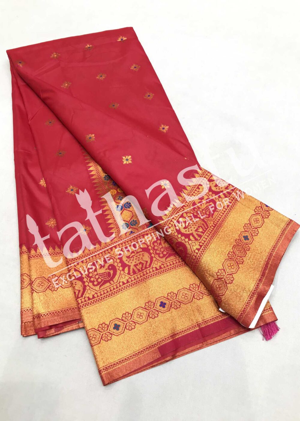 TATHASTU ART SOFT SILK SAREE