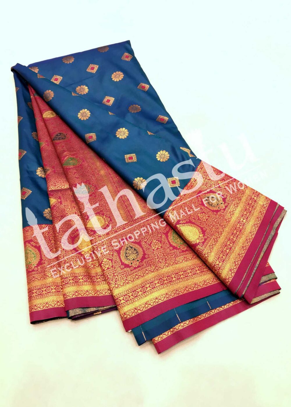TATHASTU ART SOFT SILK SAREE