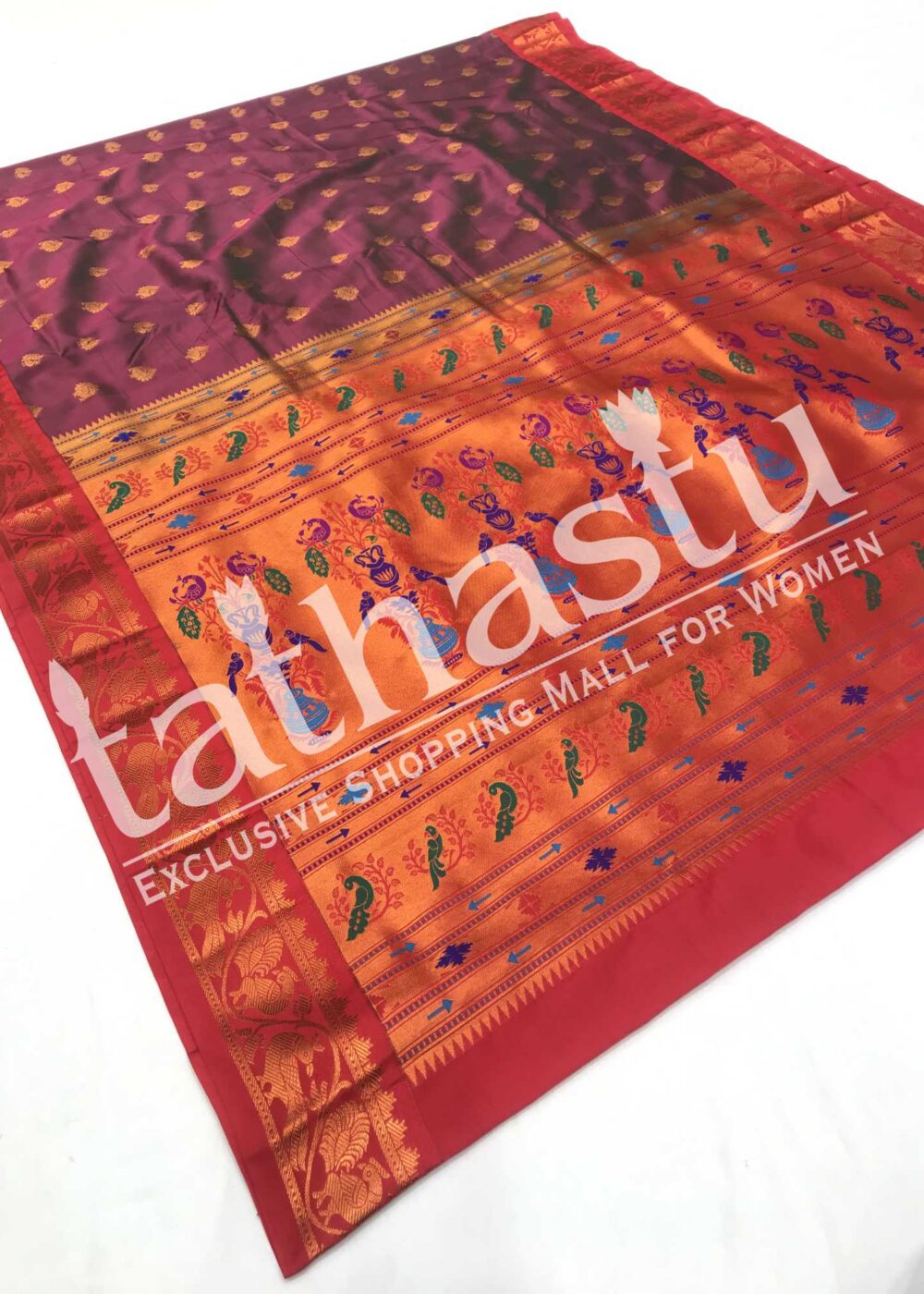 TATHASTU ART SILK PAITHANI