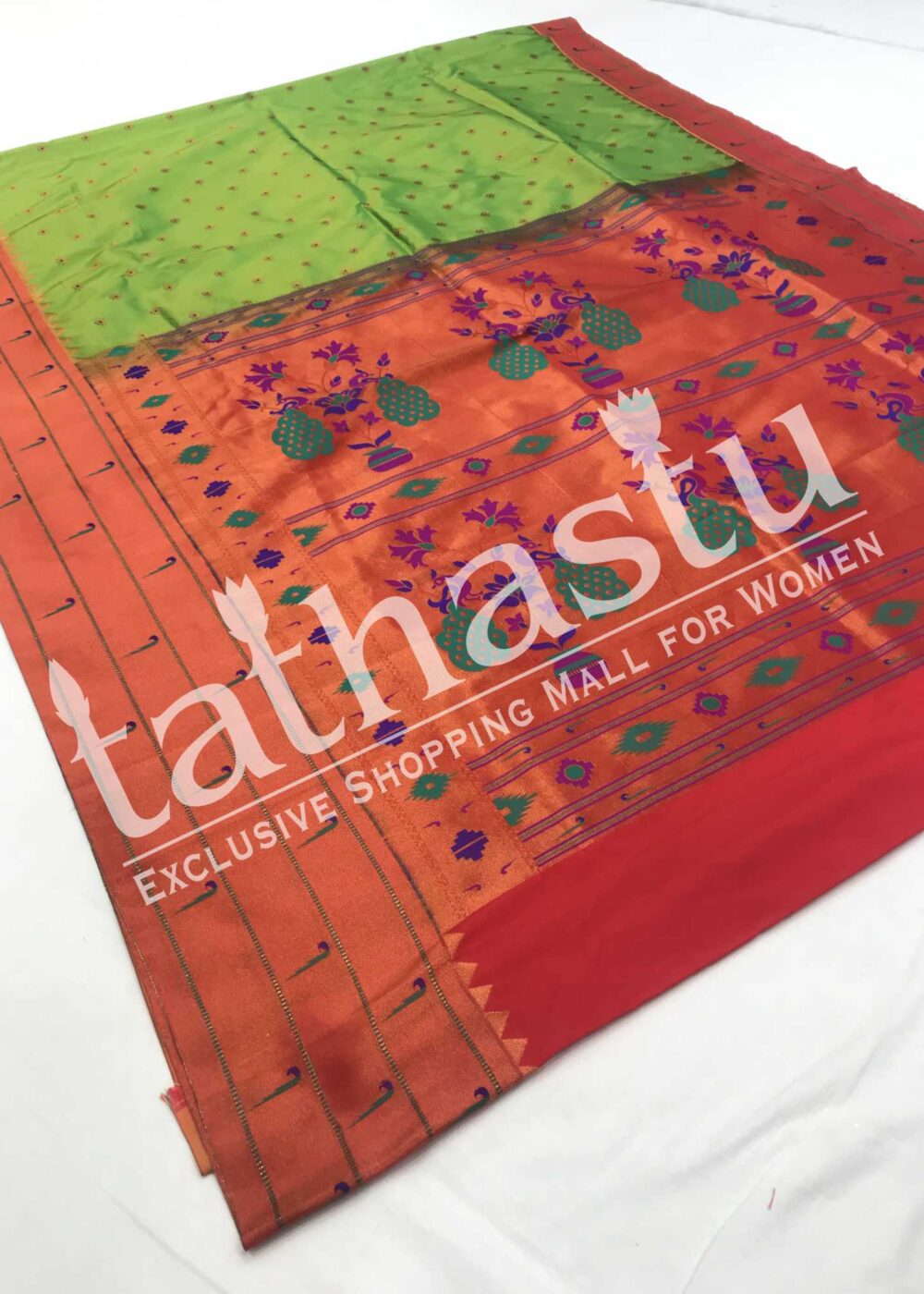 TATHASTU ART SILK PAITHANI