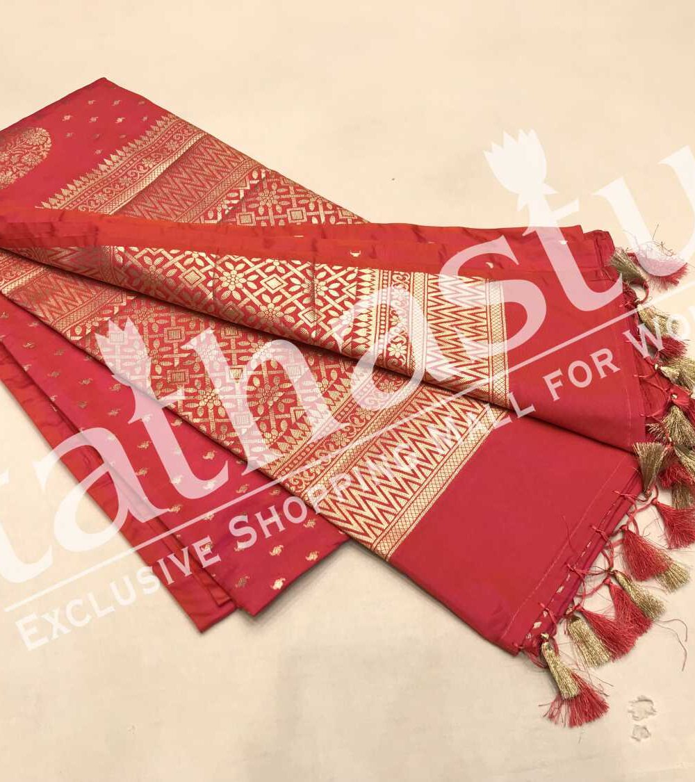 TATHASTU ART SOFT SILK SAREE