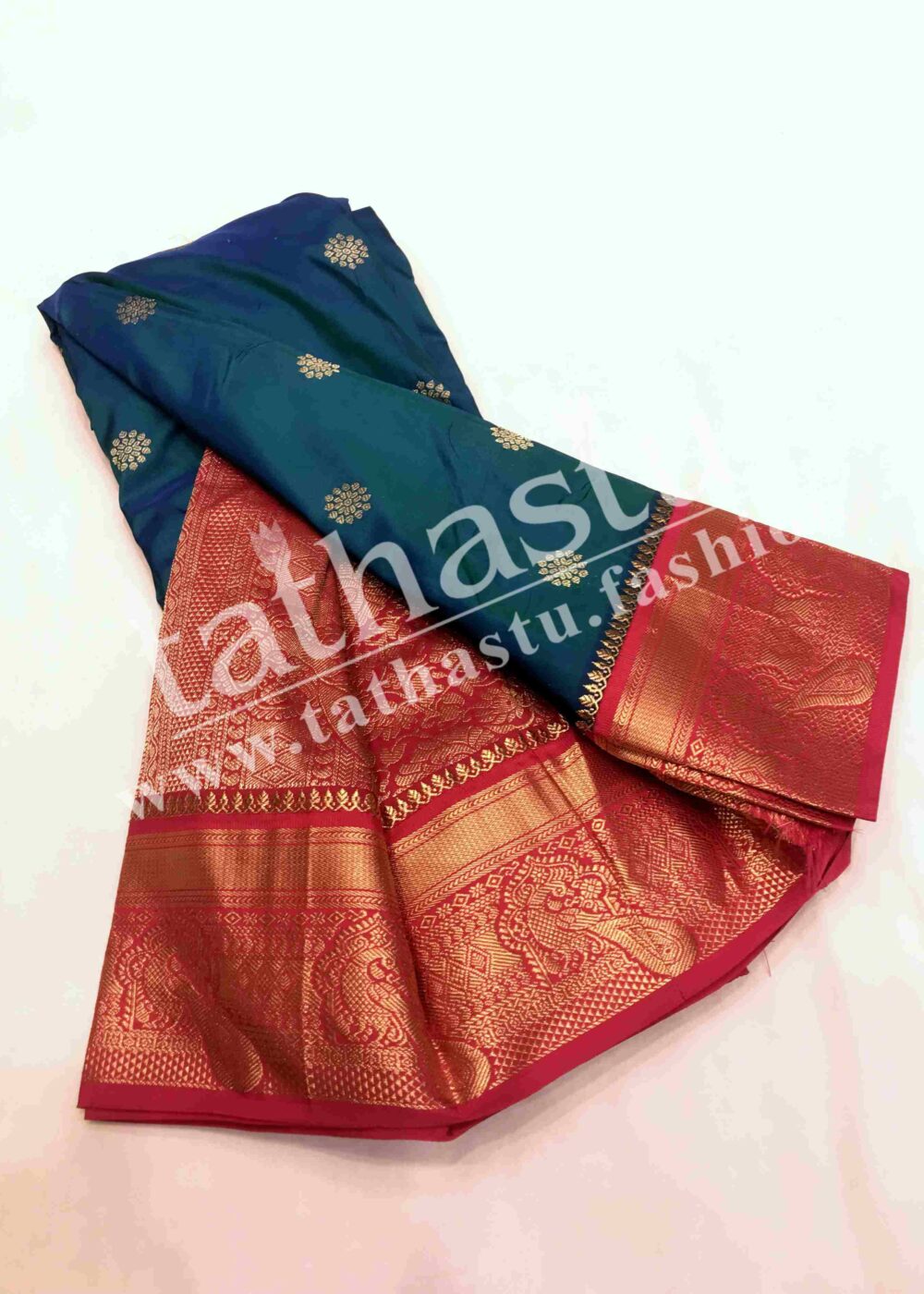 TATHASTU PURE SILK KANJEEVARAM SAREE