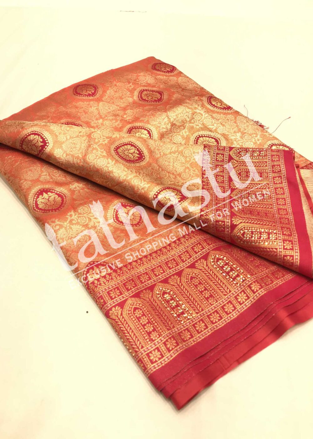 TATHASTU ART SOFT SILK SAREE