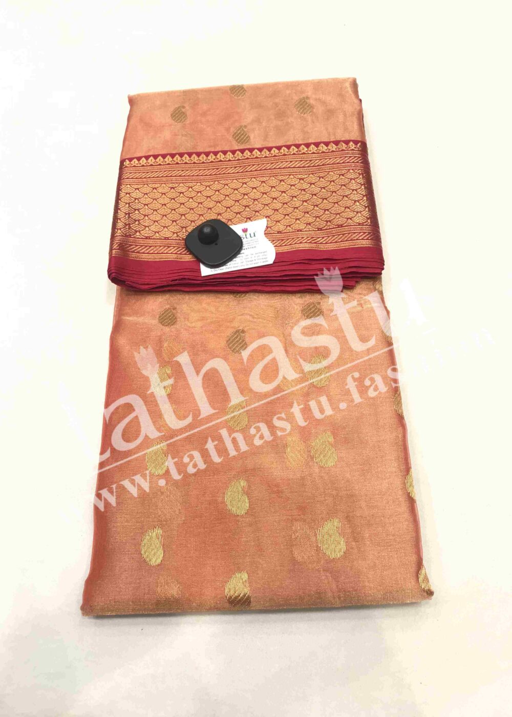 TATHASTU PURE SILK CHANDERI SAREE