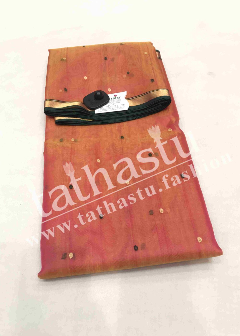 TATHASTU PURE SILK CHANDERI SAREE