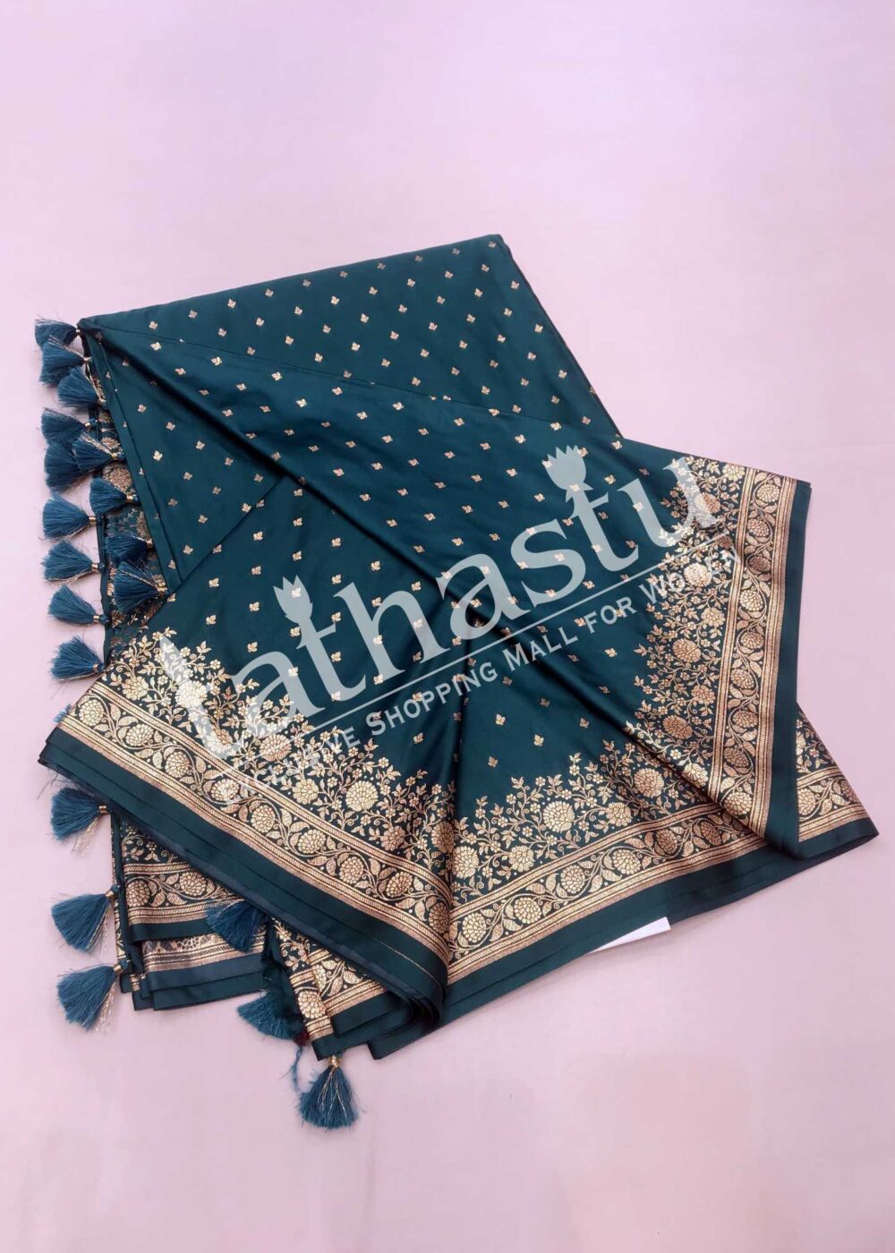 TATHASTU ART SILK BANARASI SAREE