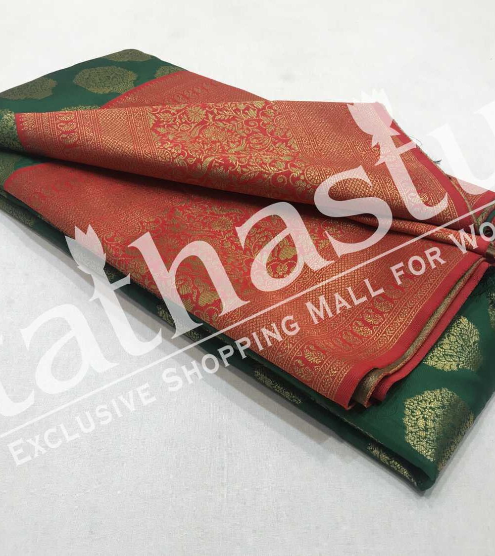 TATHASTU ART SOFT SILK SAREE