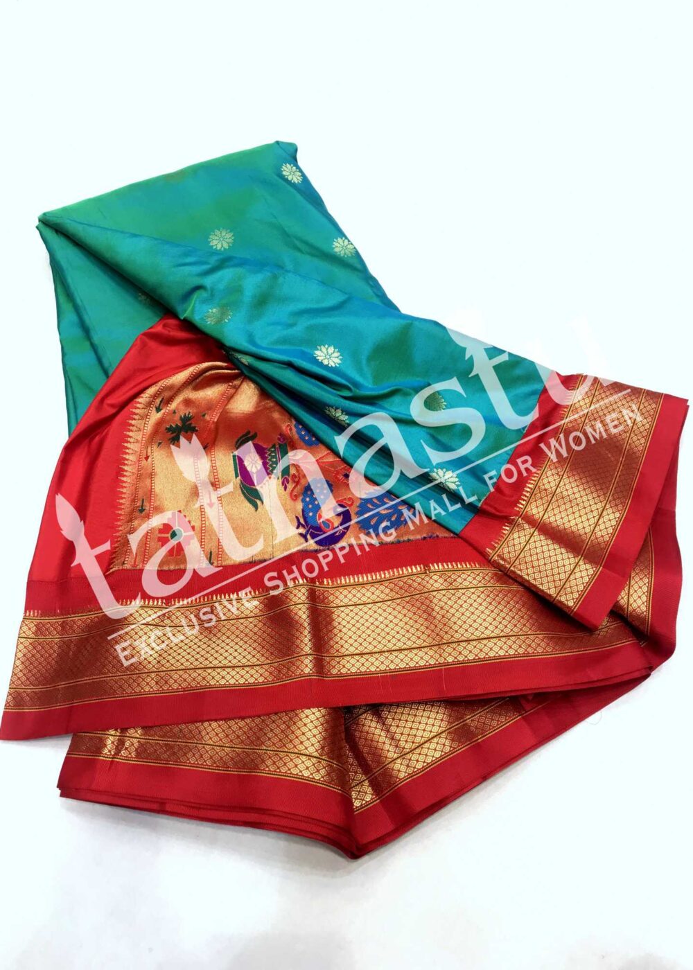 TATHASTU PURE SILK PAITHANI 9-YARD SAREE
