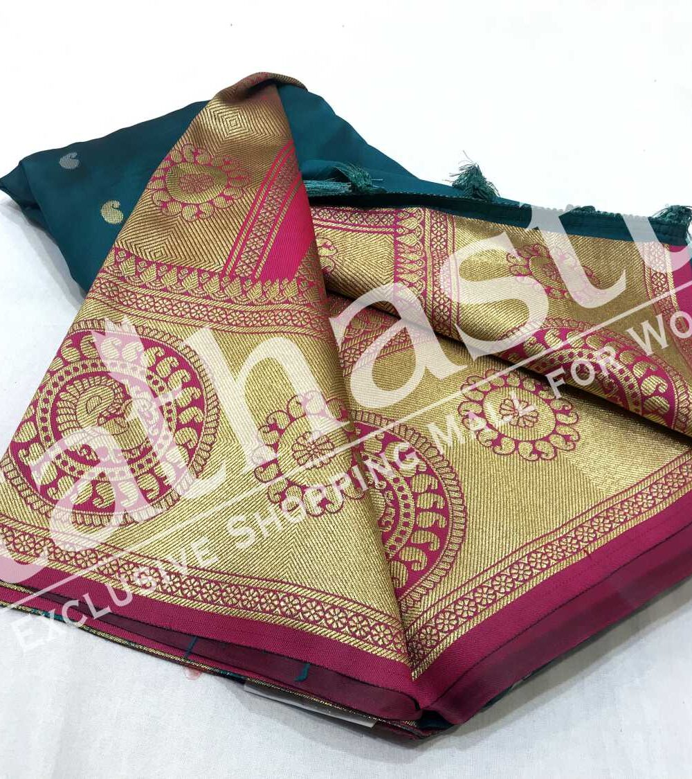 TATHASTU ART SOFT SILK SAREE
