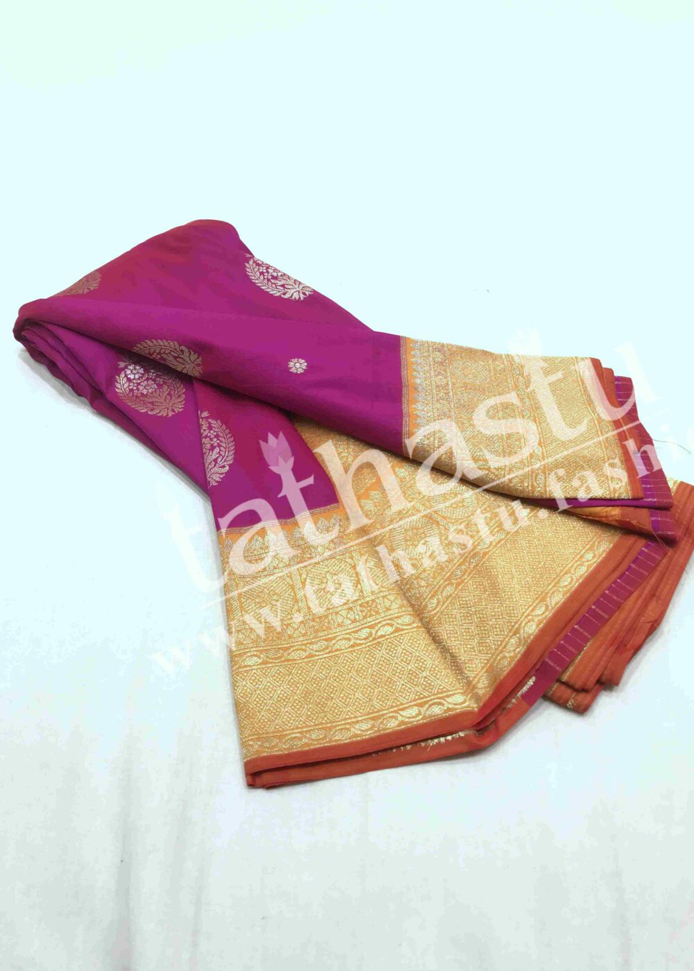 TATHASTU ART SOFT SILK SAREE
