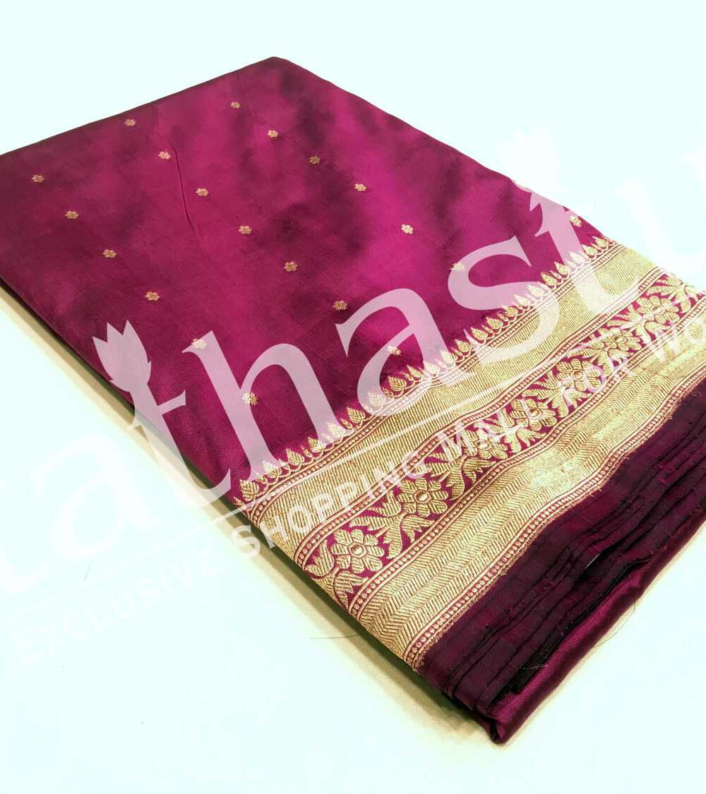 TATHASTU PURE SILK BANARASI SAREE