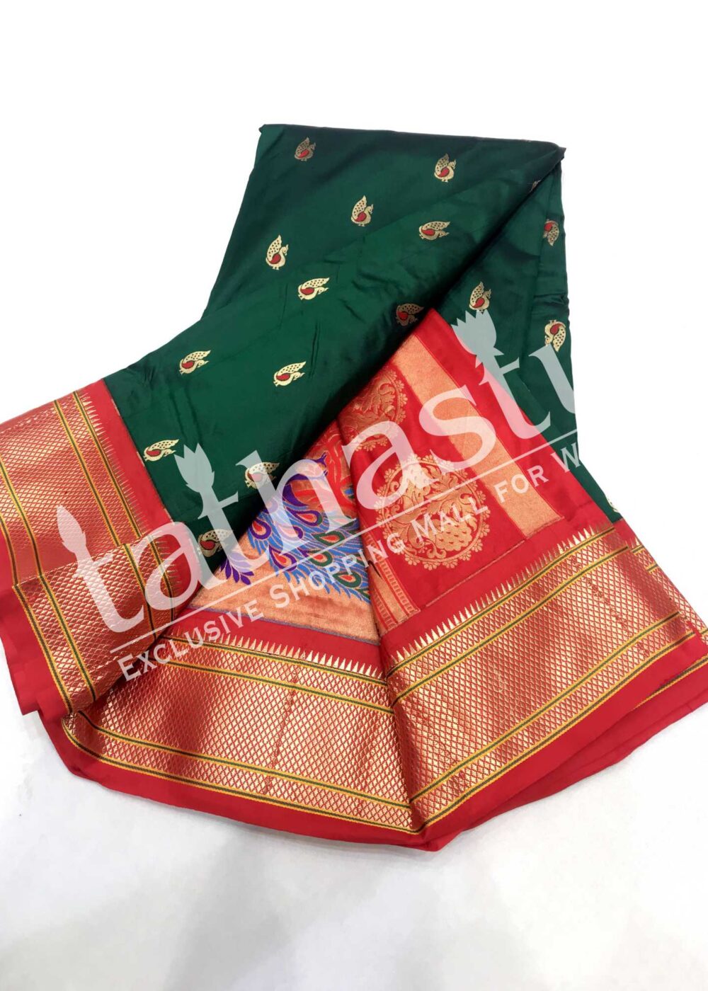 TATHASTU PURE SILK PAITHANI 9-YARD SAREE