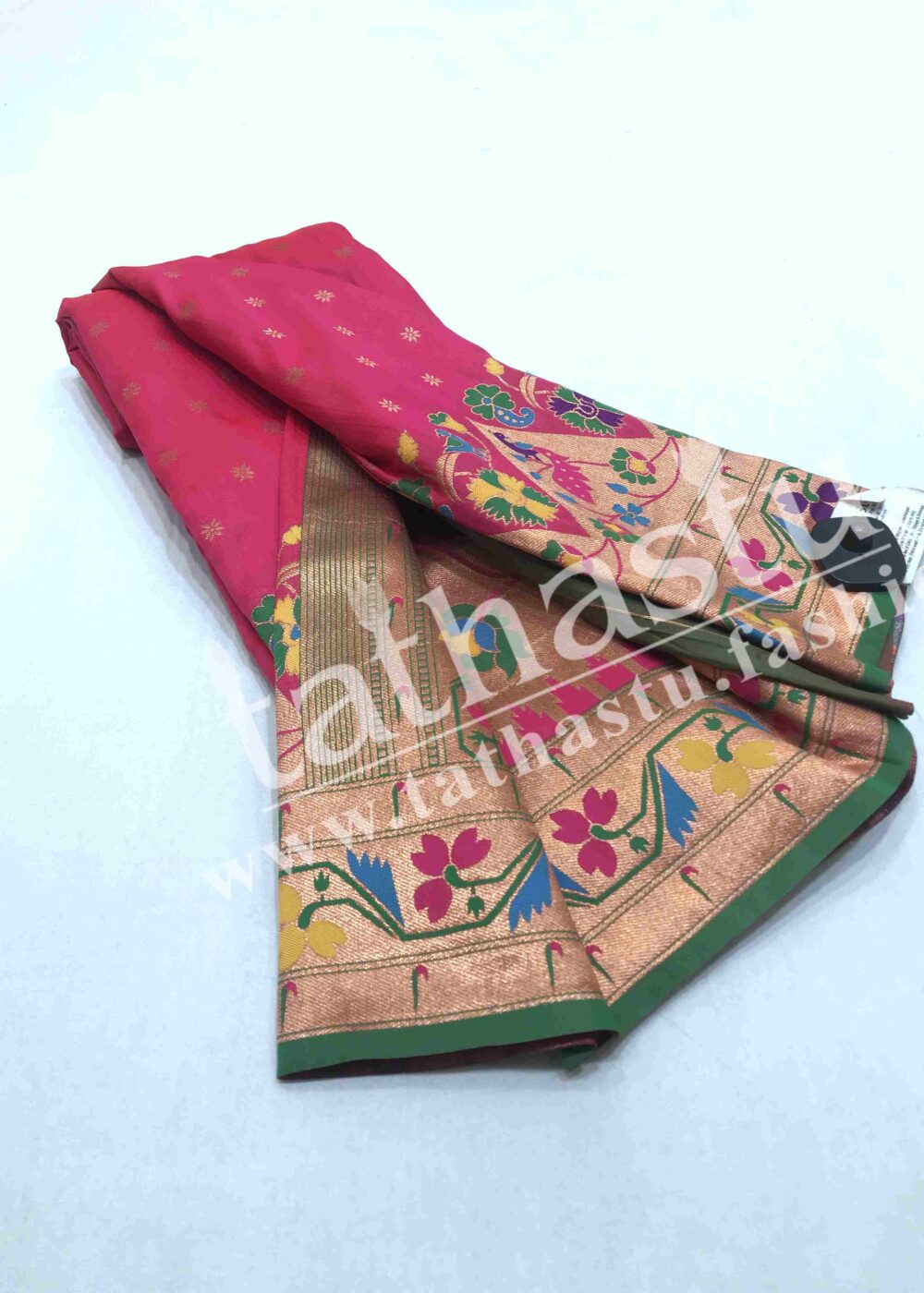 TATHASTU ART SOFT SILK SAREE