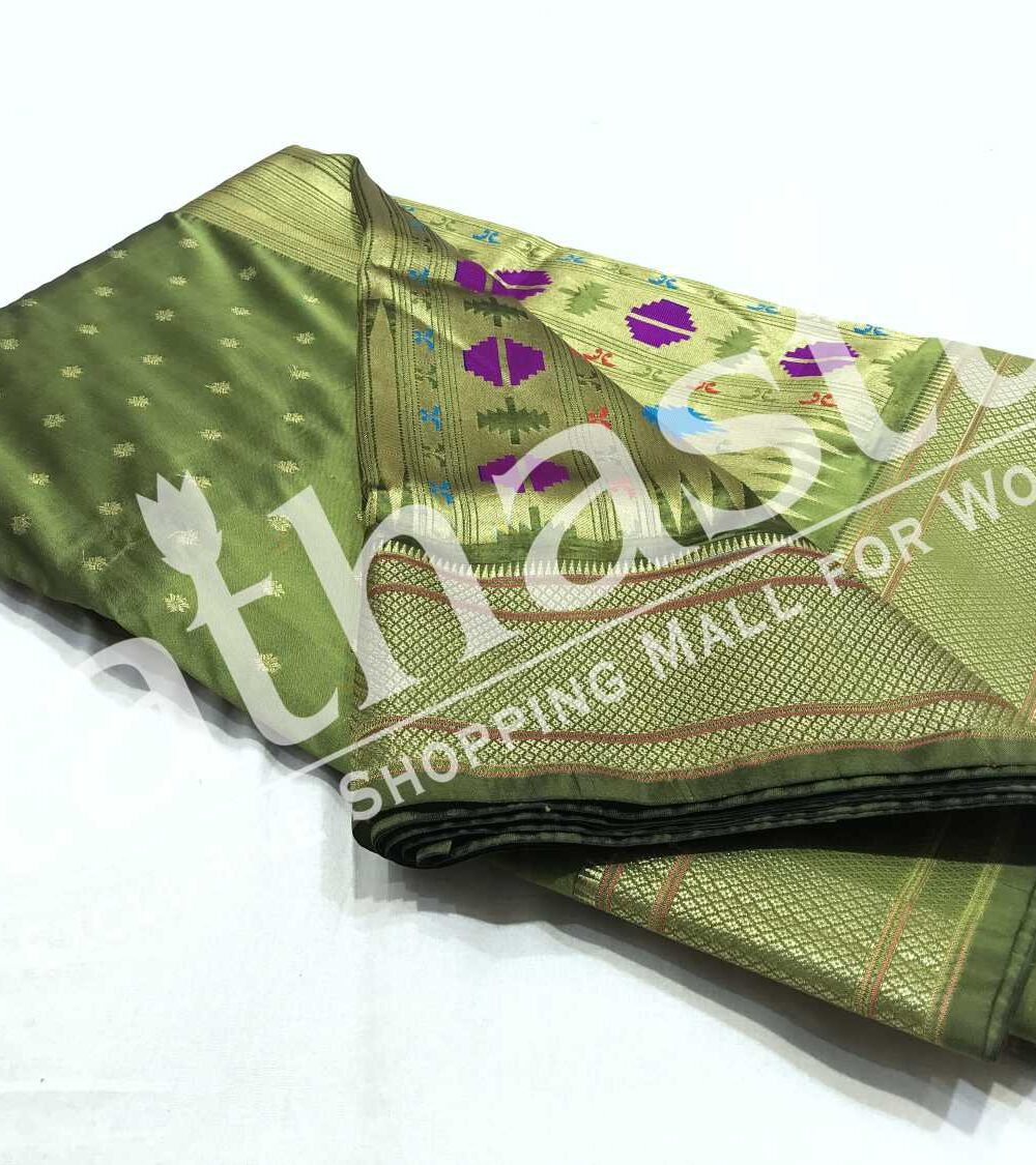 TATHASTU ART SILK PAITHANI 9-YARDS SAREE